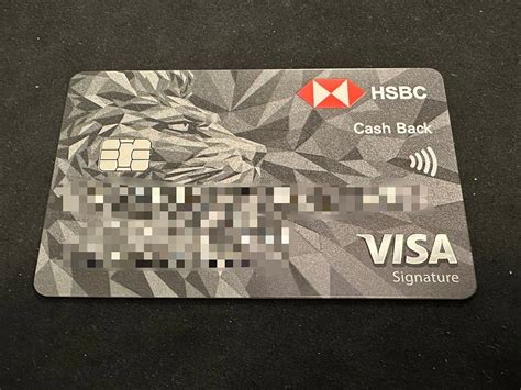 HSBC contactless cash back